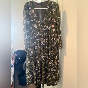 Madewell Midi Tiered dress